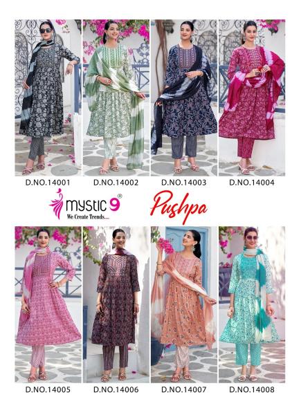 Mystic9 pushpa vol 14 ahmedabad kurti wholesale denim